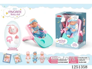 12 inch doll set with IC included battery 3*AG13