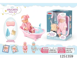 12 inch doll set with IC included battery 3*AG13