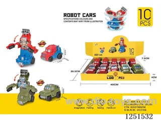 Inertia Crash Morphing Vehicle 10PCS