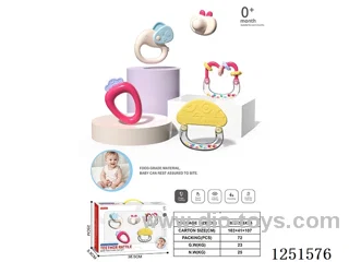 Baby rattles 5PCS (Boilable)