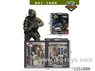 Military Role Play Set Included Battery