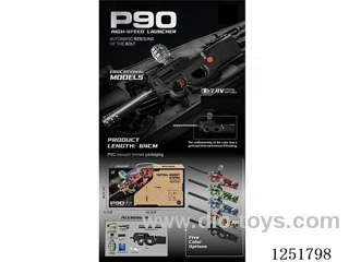 P90 submachine gun Manual/Automatic Dual Mode water bullet gun