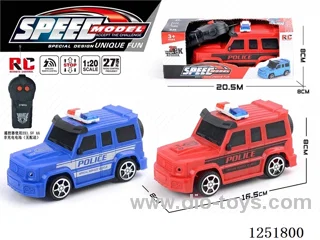 2ch RC police car (not included battery)