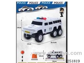 free wheel police car