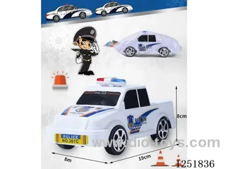 free wheel Police Car
