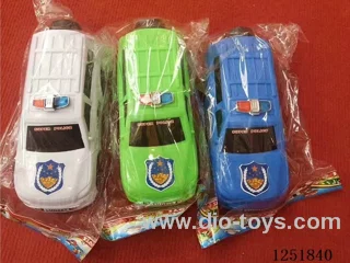 Wire-pulling police car