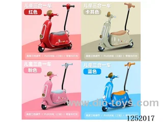 Children's Scooter 3-in-1