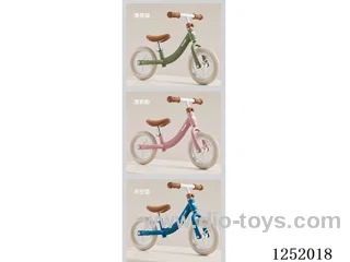 Children's Balance Bicycle Pedal-less Bicycle 12 inch (Explosion-proof Wheel Model Free of Inflatable)