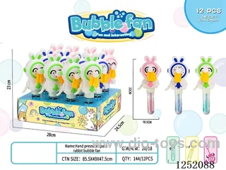 Hand-pressure bubble fan 24PCS