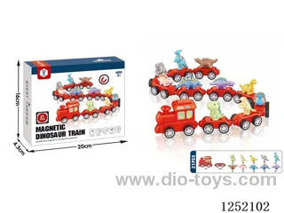 Magnetic Dinosaur Train 21PCS