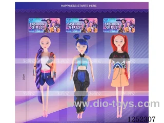 11.5 inch Barbie set 3 models