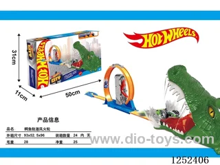 Hot Wheels Crocodile Track