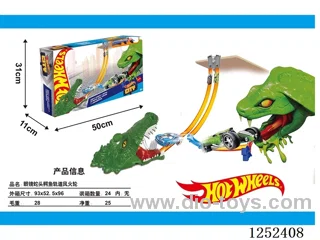 Hot Wheels Cobra Head Crocodile Track