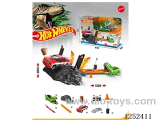 Hot Wheels Catapult Dinosaur Track