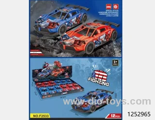 12pcs friction car