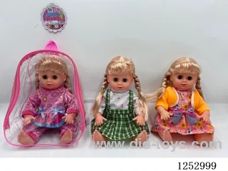 14 inch doll with 4 sound in PVC bag