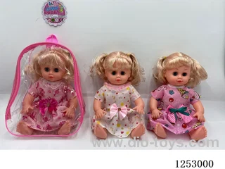 14 inch doll with 4 sound in PVC bag