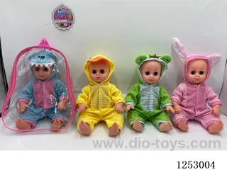 14 inch doll with 4 sound in PVC bag