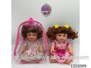 13 inch doll with 4 sound in PVC bag