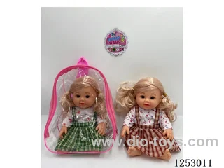 13 inch doll with 4 sound in PVC bag