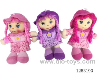 10 inch Cotton Filled Dolls