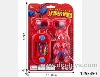 Water machine + Spider-Man + spectacles