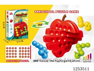 Caterpillar Eats Apples Board Game