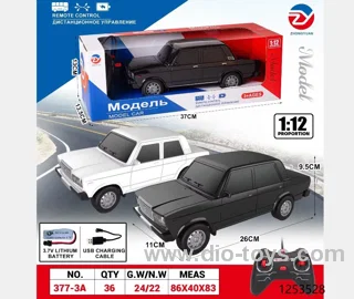 1:12 4 ch rc car， include battery