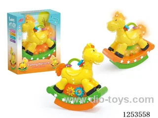 Electric Rocking Trojan Horse not included battery