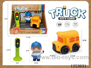 School Bus Vinyl Vehicle Set