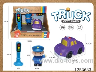 Police Vinyl Vehicle Set