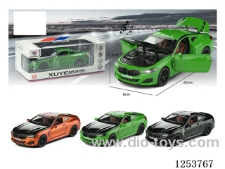1:24 Pull back alloy model BMW 4 door open  lW L/M
