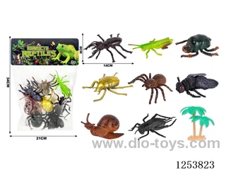 8PCS Insects