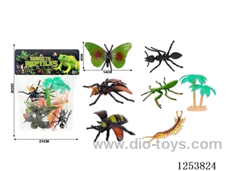 6PCS Insects +1 Coconut