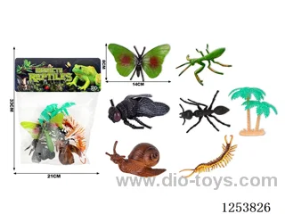 6PCS Insects +1 Coconut