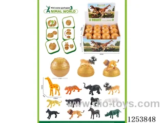 Animal World Mini Scene Twister 24PCS