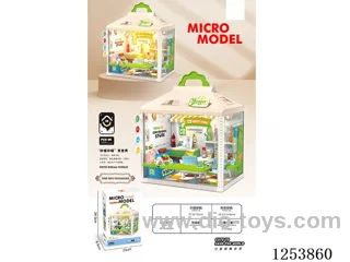 Convenience shop with light Not included battery