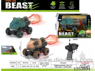 1:43 4ch rc car with light/spray not included battery