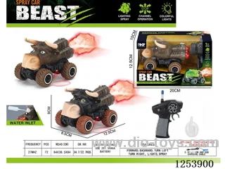 1:43 4ch rc car with light/spray not included battery