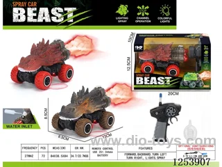 1:43 4ch rc car with light/spray not included battery