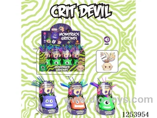 Pull hair monster 12PCS with sound included battery
