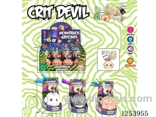 Pull hair skull 12PCS W L/M included battery
