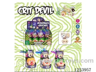 Pull hair clowns 12PCS W L/M included battery