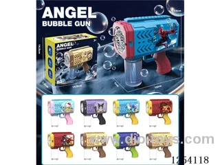 Cartoon electric bubble gun