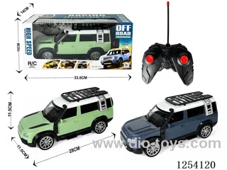 4ch Land Rover Defender RC car with light 2 colors