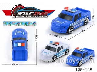 Pickup truck inertia Police car