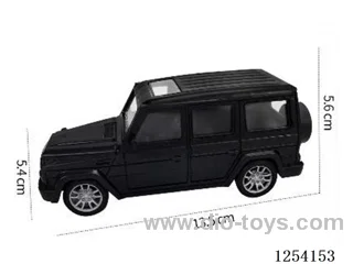 Plastic large black Mercedes