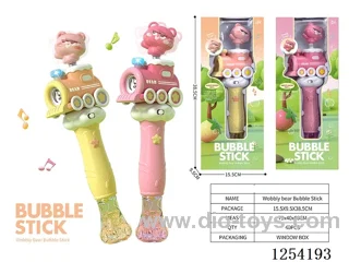 B/O bubble gun W L/M not included battery