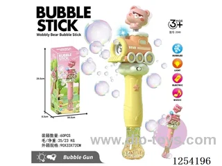 B/O bubble gun W L/M not included battery