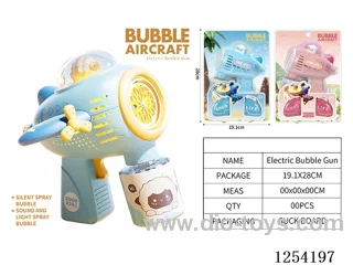 B/O bubble gun W L/M not included battery